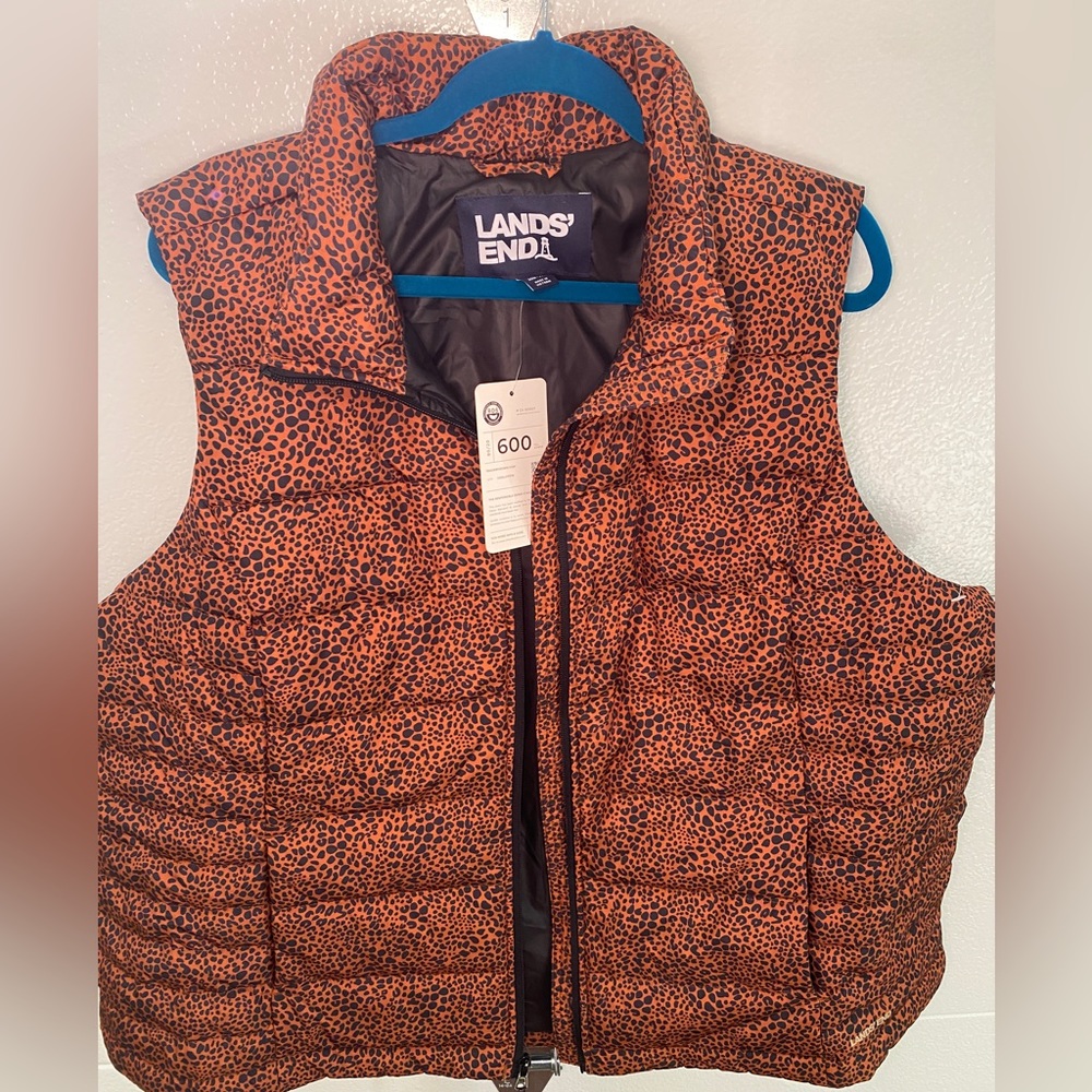 Lands End Down Puffer Vest